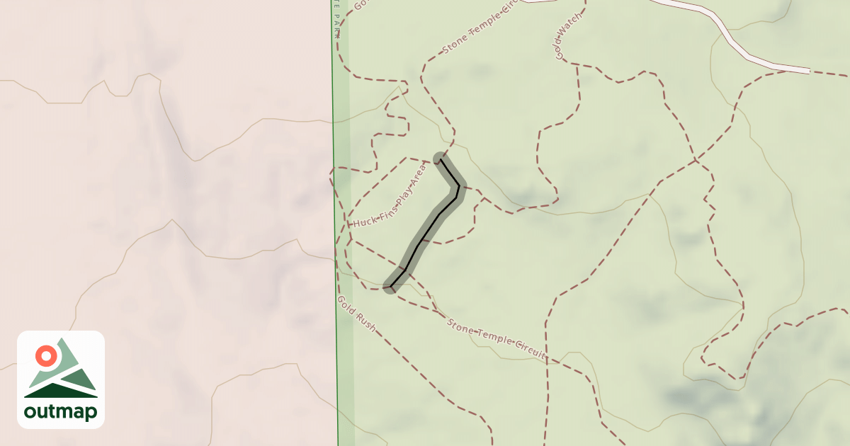 Map of Huck Fins Play Area