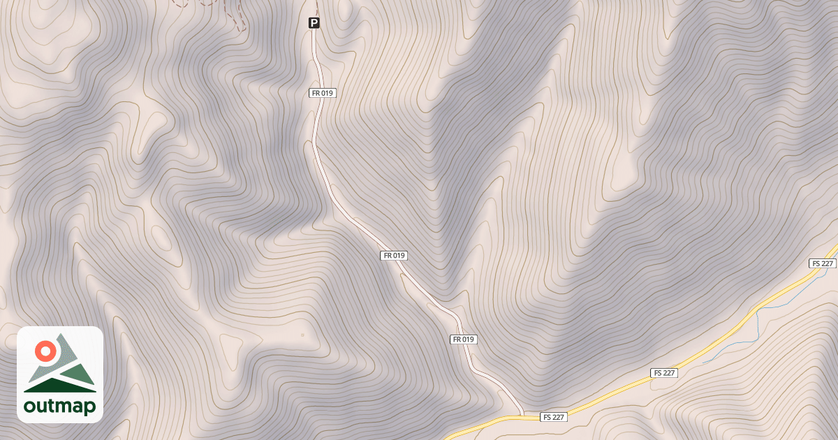 Map of BARR GULCH
