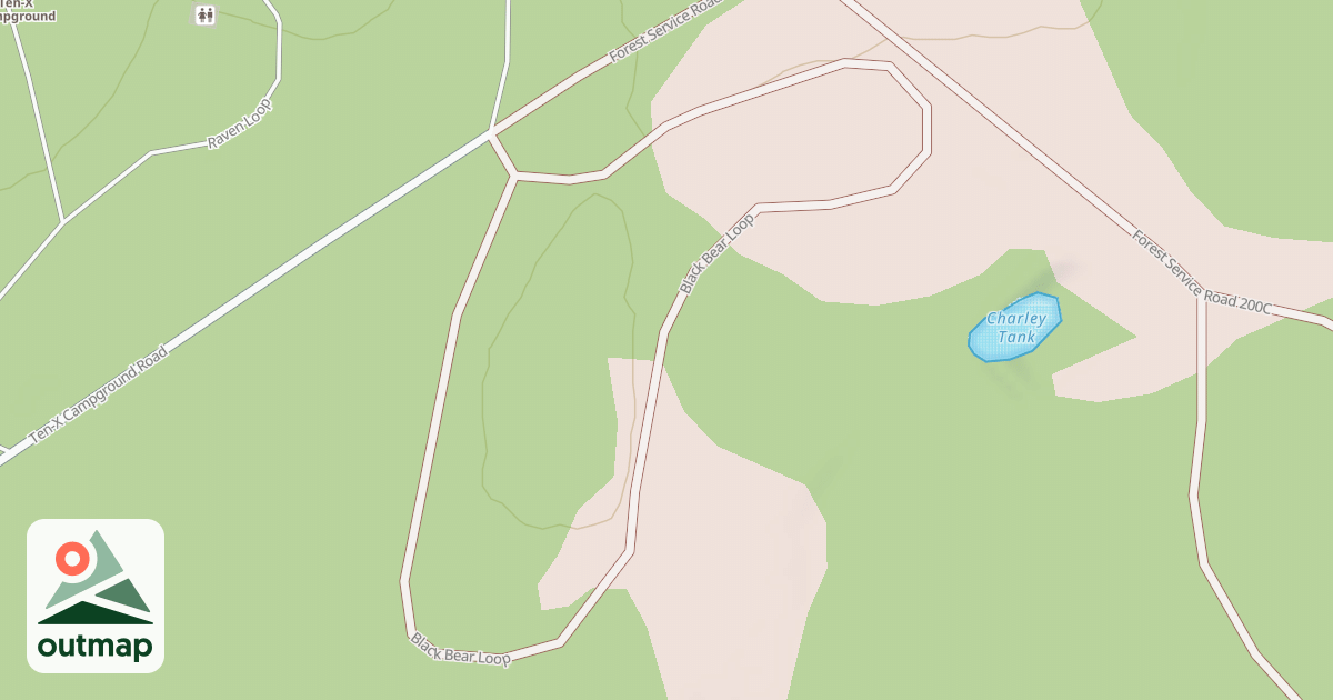 Map of BLACKBEAR LOOP