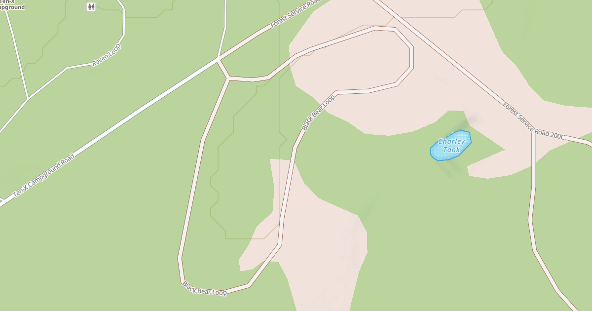 Map preview of BLACKBEAR LOOP