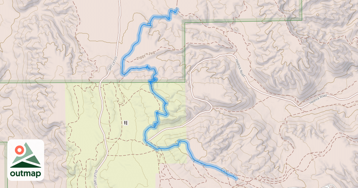 Map of Bridges Trail