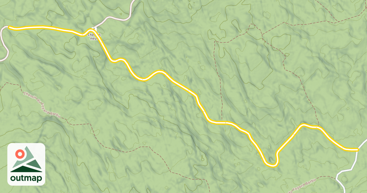 Map of Route du Chemin Neuf