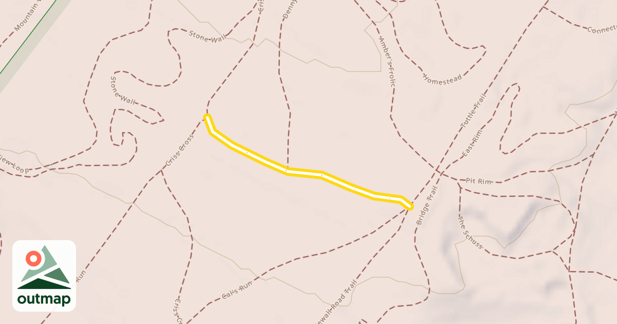 Map of Cal's Run