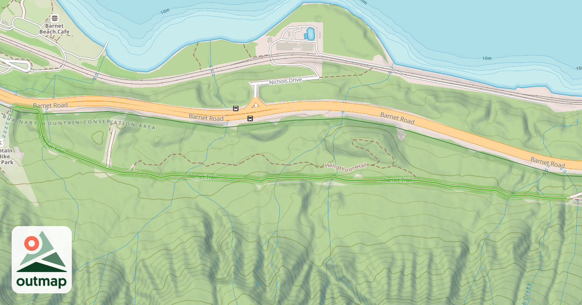 Map of Barnet Trail