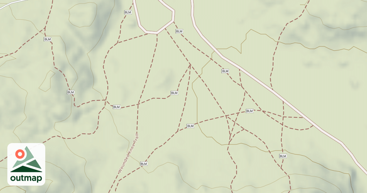 Map of BLM National GTLF Public Motorized Trails 3b8be0b9-60e1-4a3e-8017-a98195eff961
