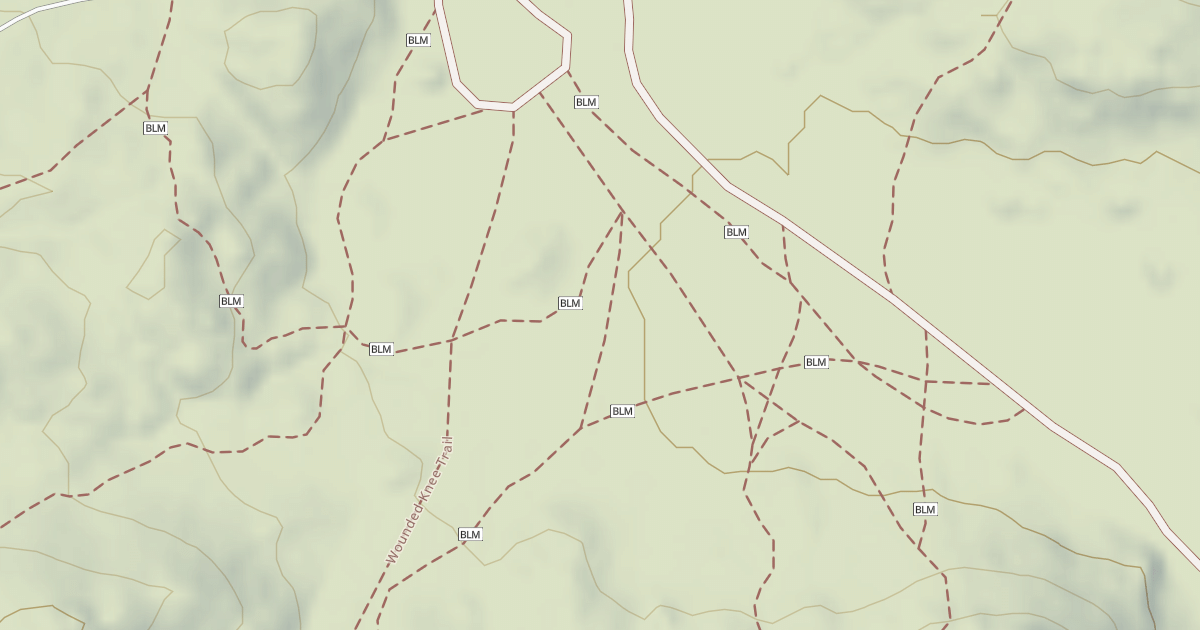 Map preview of BLM National GTLF Public Motorized Trails 3b8be0b9-60e1-4a3e-8017-a98195eff961