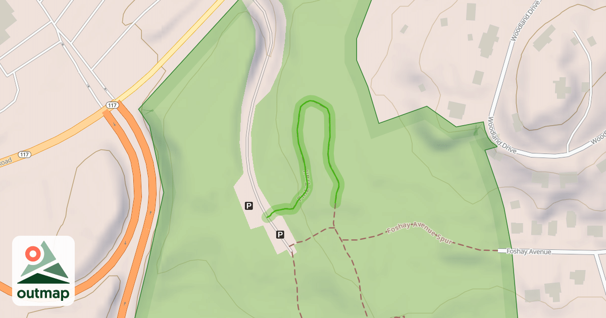 Map of Pink Trail