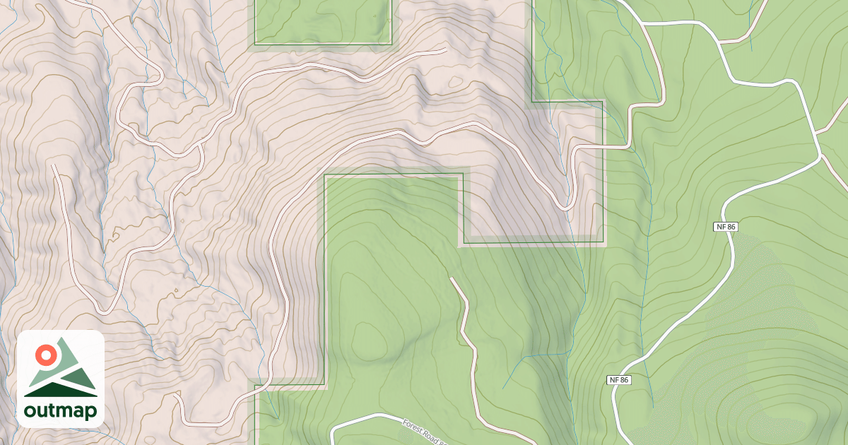 Map of BEAVER T.S.