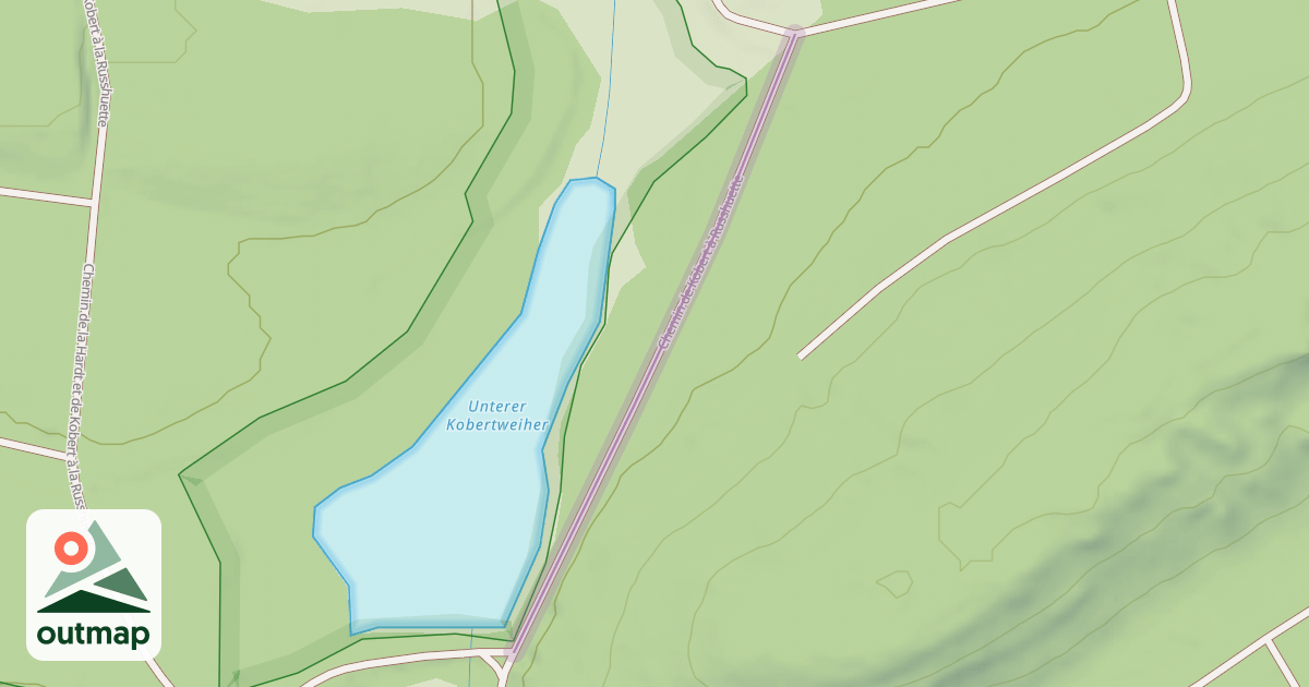 Map of Chemin de Kobert à Russhuette