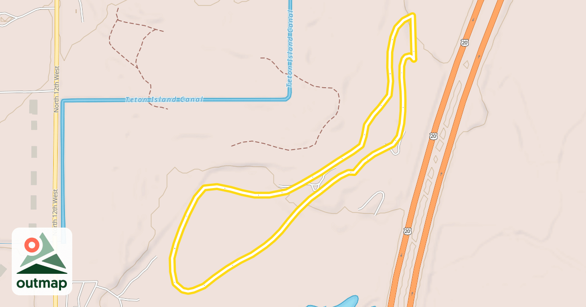 Map of Clover Leaf