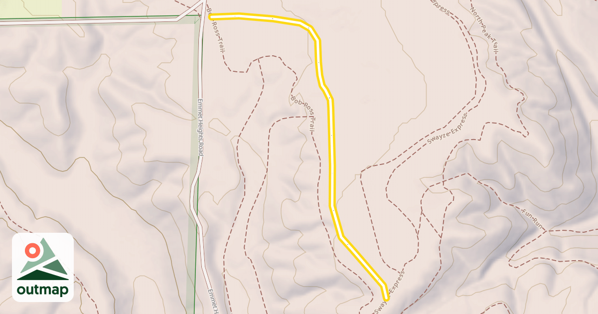 Map of Kirk Rout