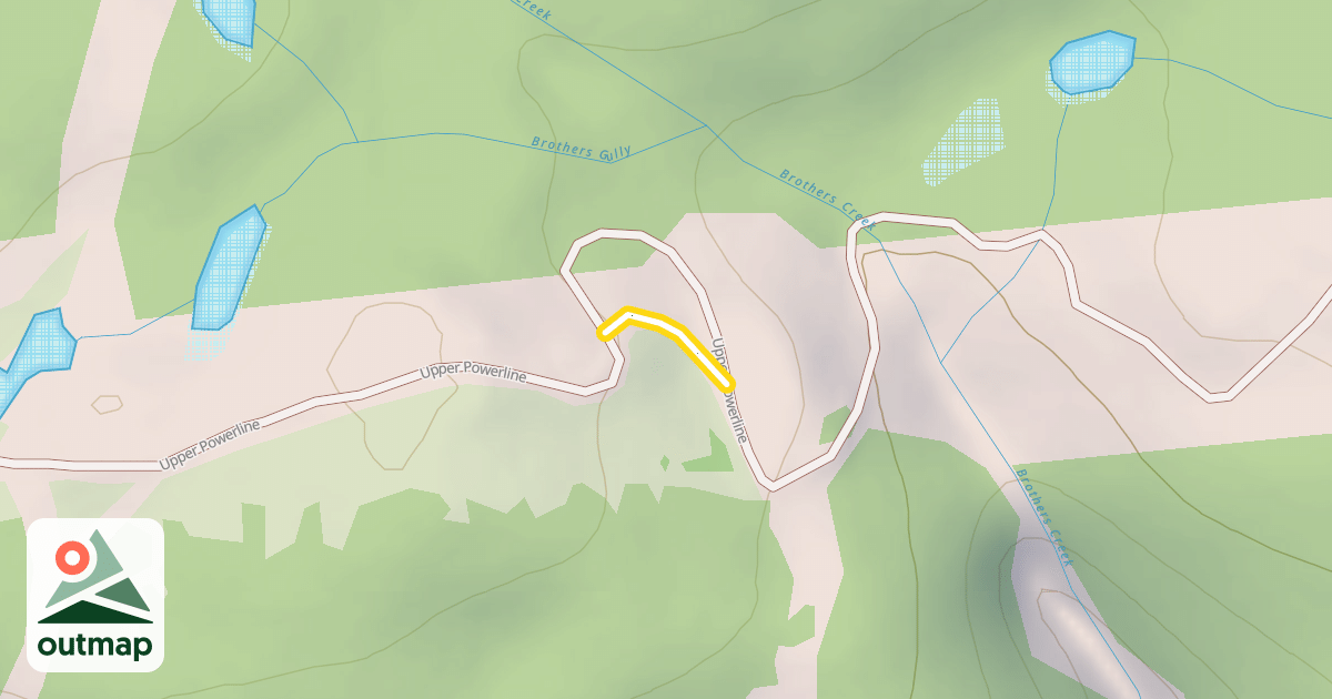 Map of Upper Powerline