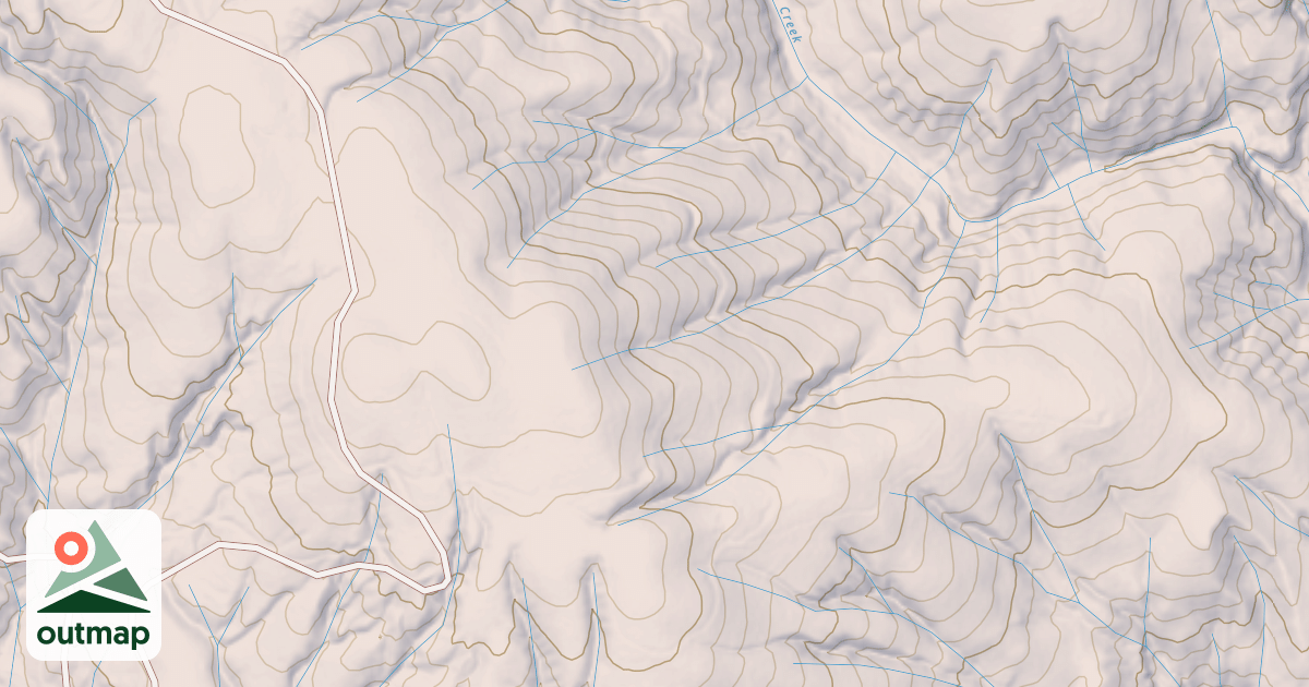Map of CHIQUITO A SPUR