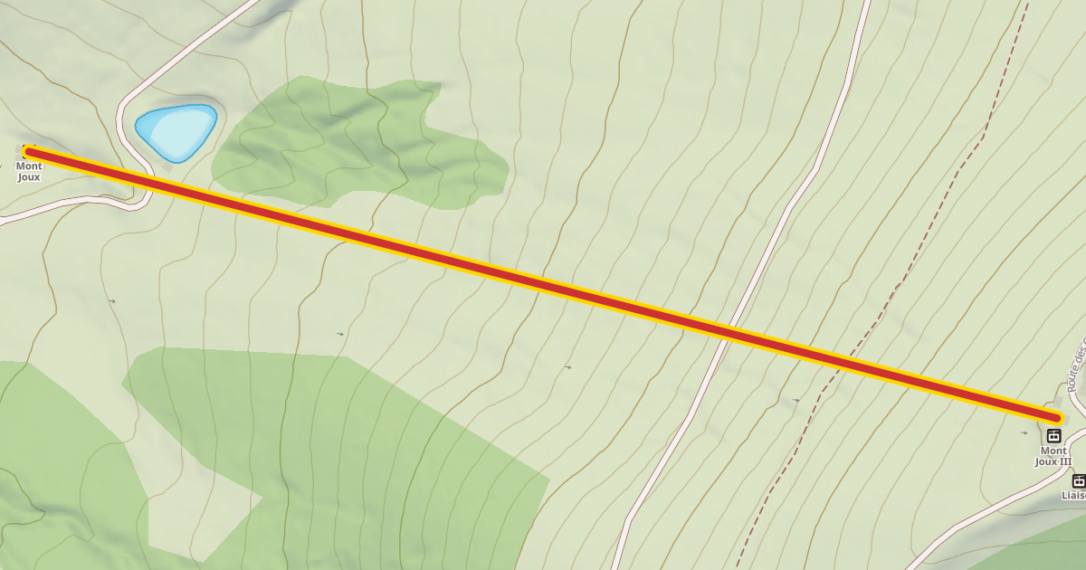 Map preview of Mont Joux
