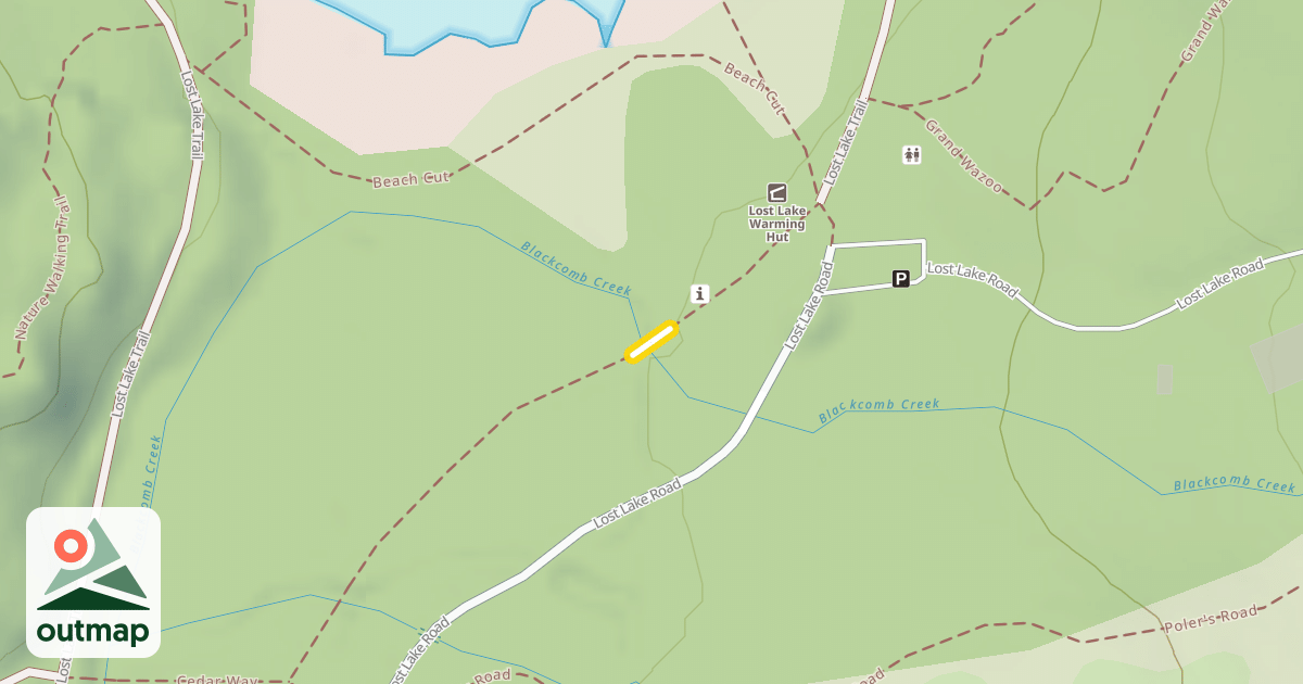 Map of Cedar Way