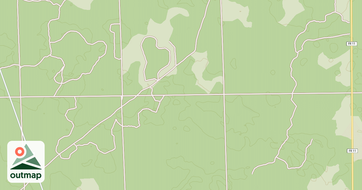Map of USFS Motor Vehicle Use Map Roads {4E826D9D-4C7D-4689-A490-4EA6C3E164EE}