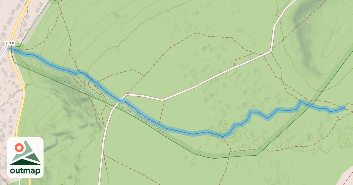 Map of Single des Chasseurs