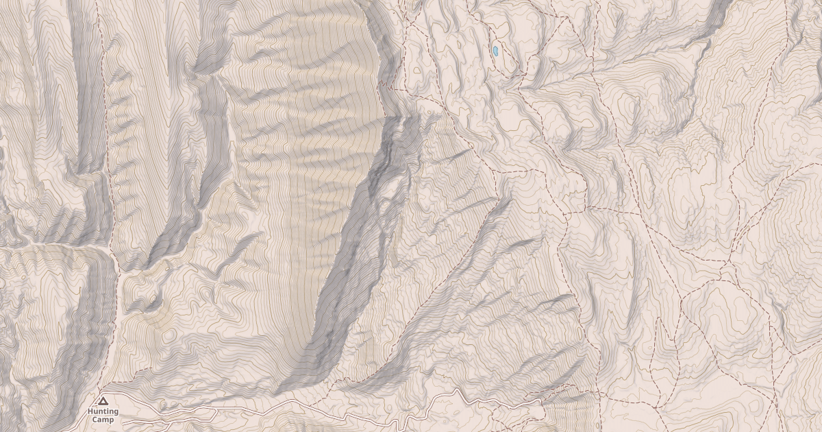 Map preview of DEADMAN PEAK