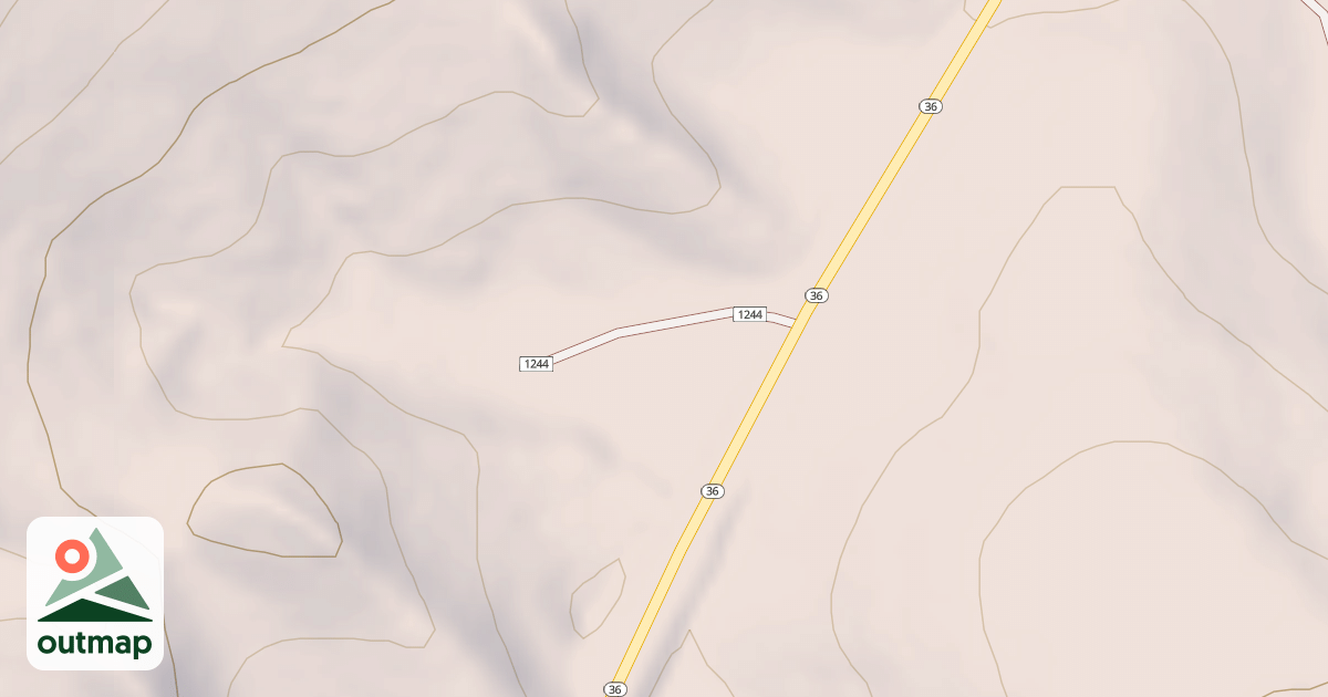 Map of SNOW HOLLOW WEST