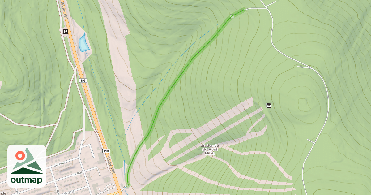 Map of Chemin de la Reserve-Faunique