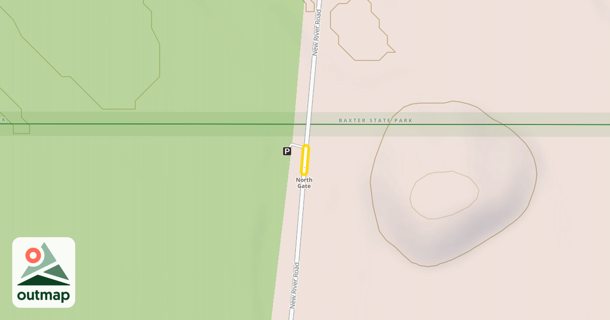 Map of New River Road