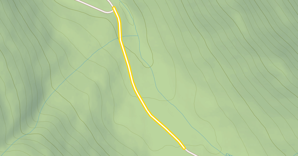 Map preview of Clearwater Upper Top Spur