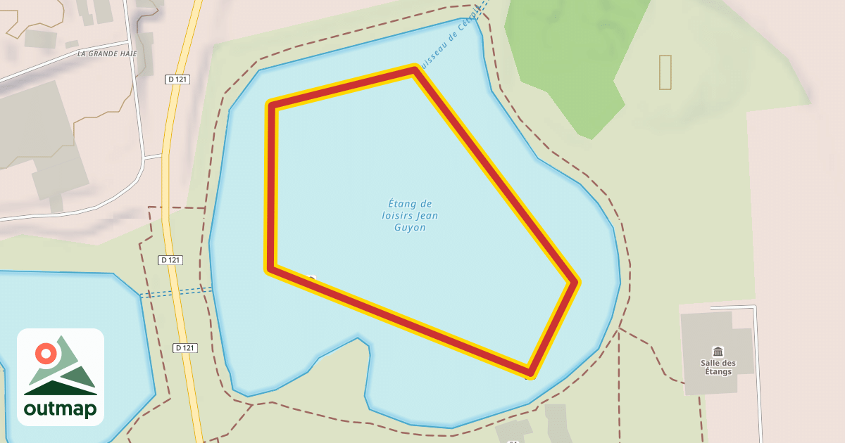 Map of Téléski nautique