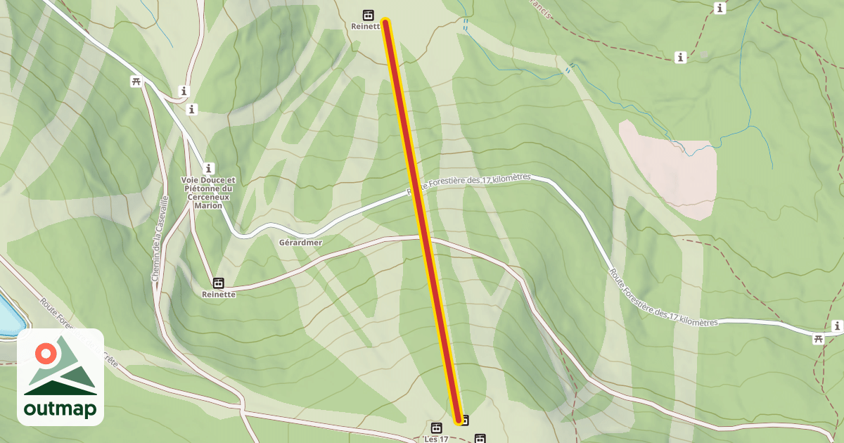 Map of Chaume Francis 1