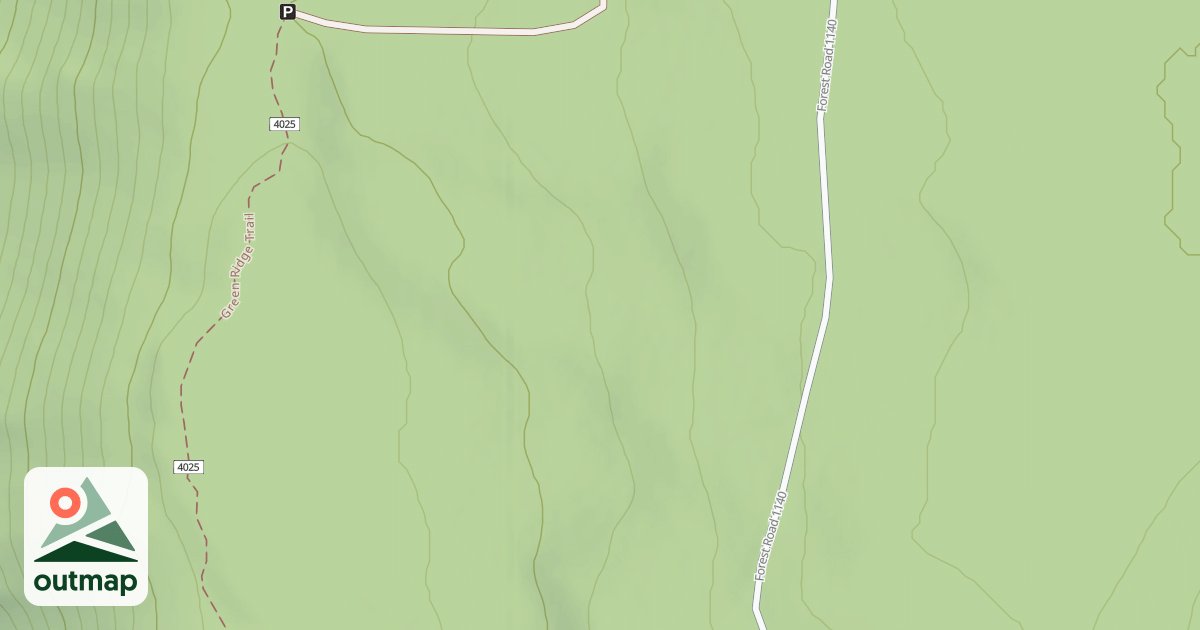 Map of USFS Motor Vehicle Use Map Roads {58120C79-A46E-47CD-9394-7A49592E3001}