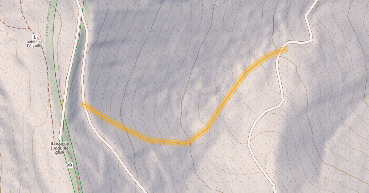 Map preview of Serge Gousseault Hors Piste