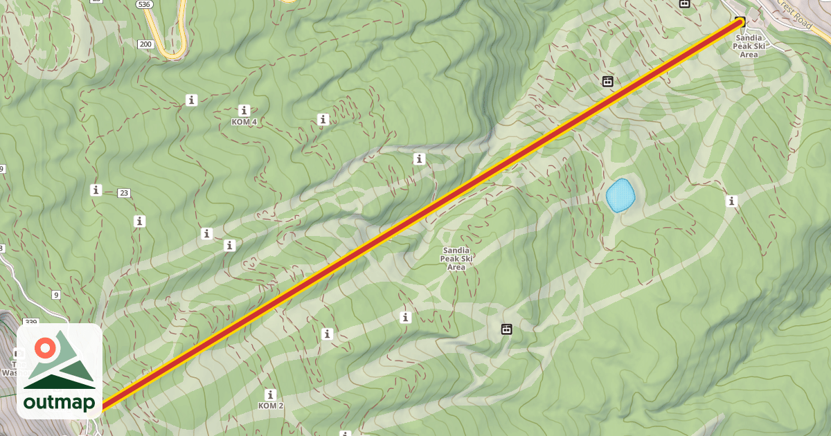 Map of Chairlift #3