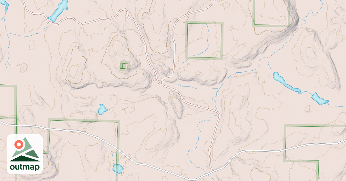 Map of CRANE LOOKOUT