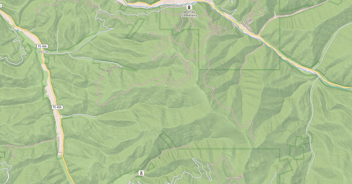 Map preview of King'S Pass-Sunset Pk.