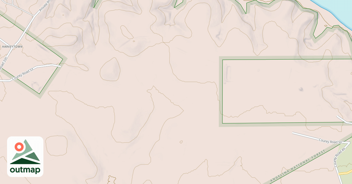 Map of MCGEE BEND