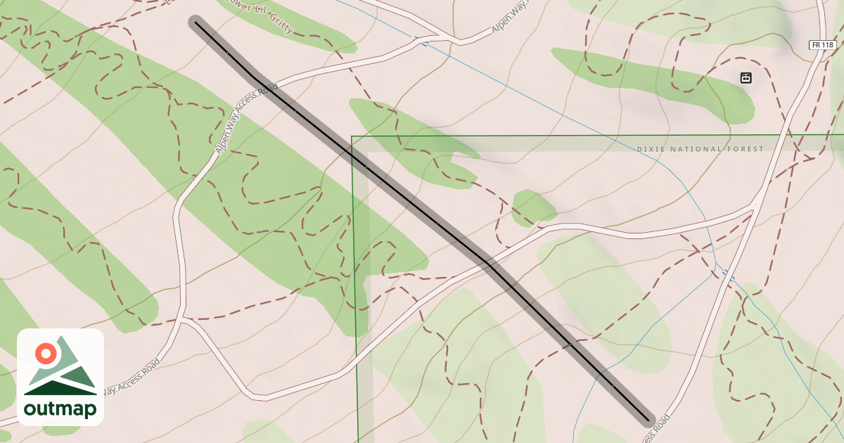 Map of Bear Paw Pitch