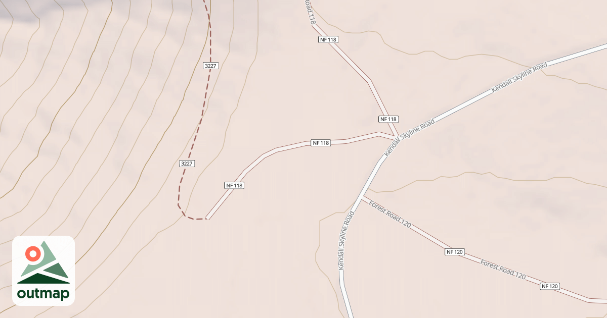 Map of ROUGH FORK TH