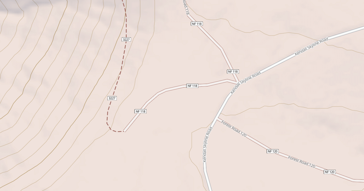 Map preview of ROUGH FORK TH
