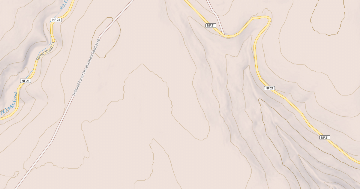 Map preview of USFS National Forest System Roads {9D2D4114-3583-4F03-915A-7FC26B36C8AE}