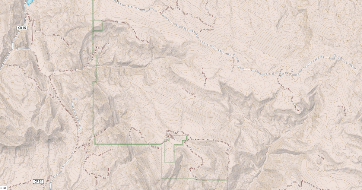 Map preview of SAWMILL MTN.