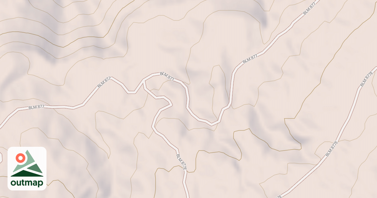 Map of BLM National GTLF Public Motorized Roads e72178fc-4cf8-47a7-81d9-c18fe52e68ea