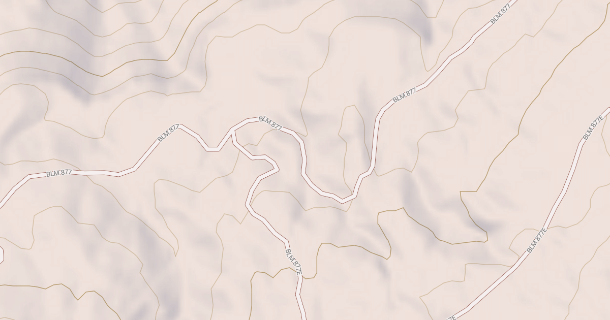 Map preview of BLM National GTLF Public Motorized Roads e72178fc-4cf8-47a7-81d9-c18fe52e68ea
