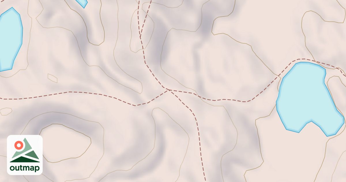 Map of Ortonville Rec. Area Snowmobile Trail;ortonville Rec. Area Equestrian Trail