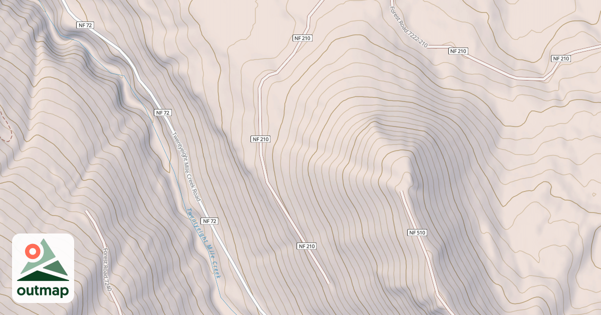 Map of FOREST SPRING