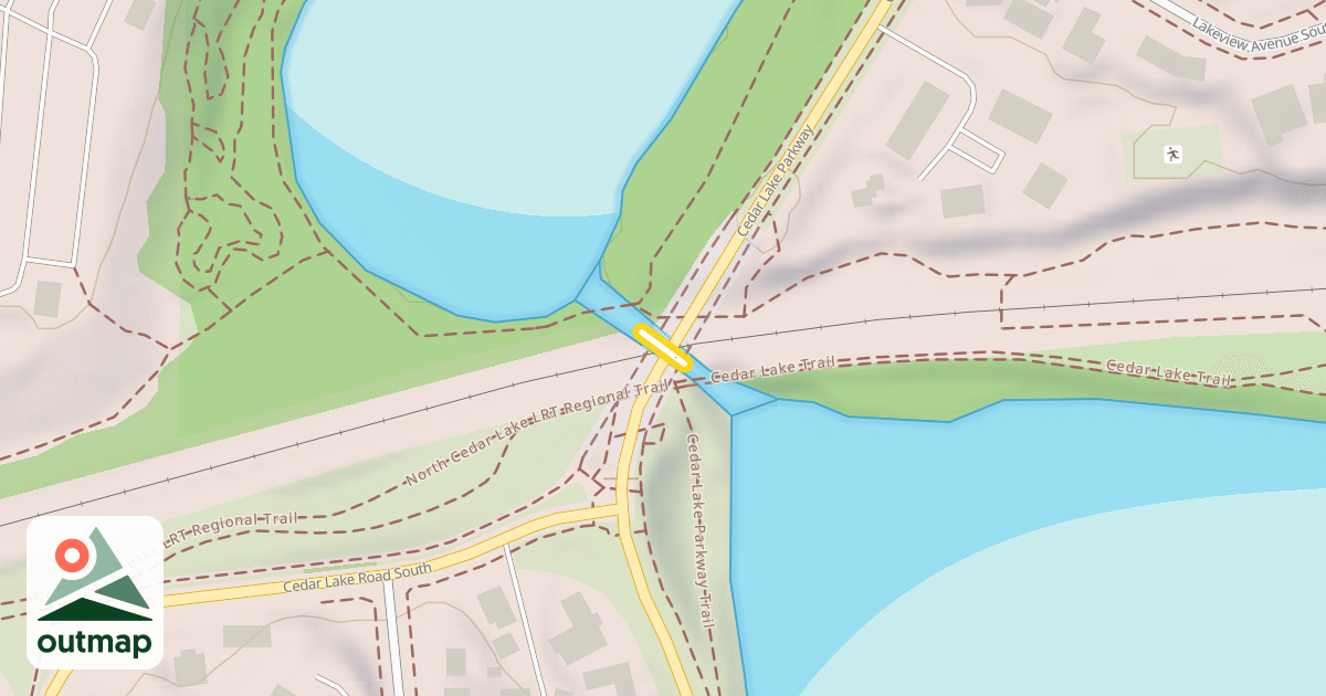 Map of Brownie Lake Trail