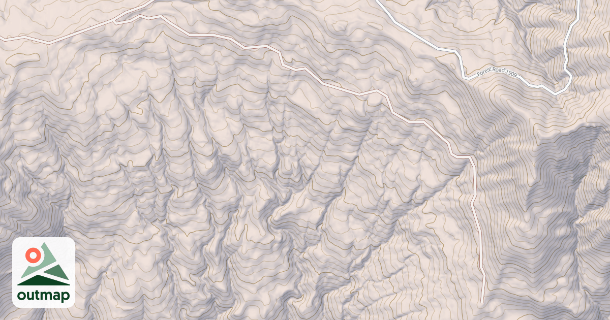 Map of DEVILS BACKBRUSH