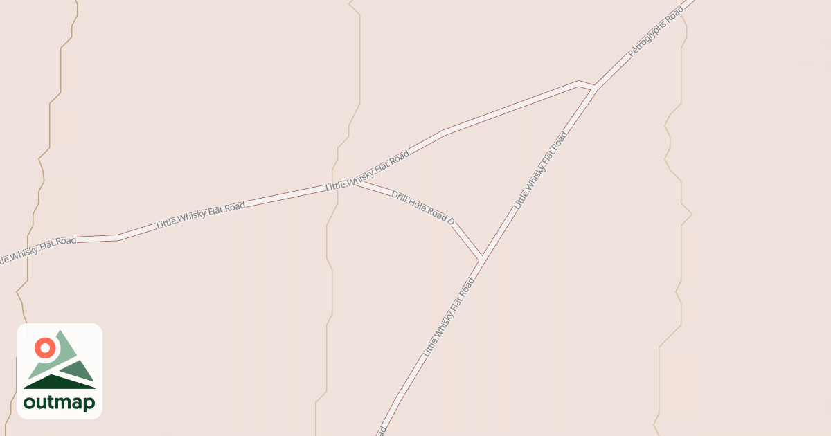 Map of DRILL HOLE ROAD D