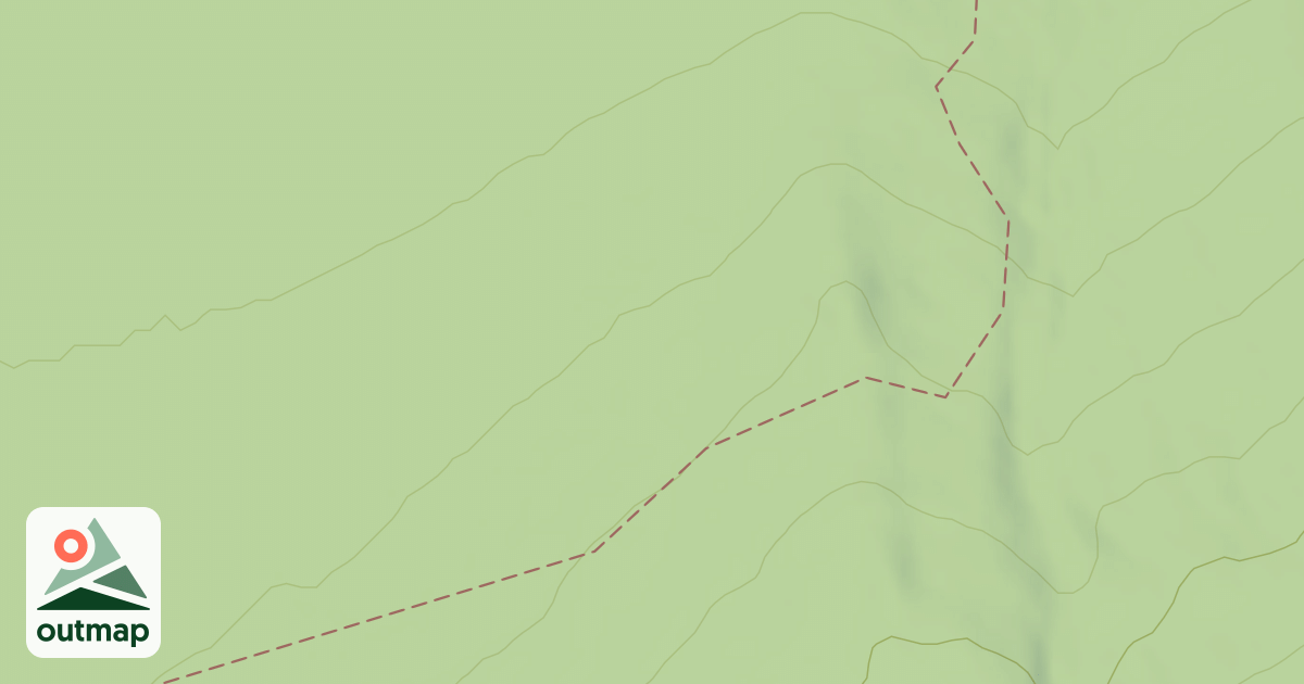 Map of Round the Mountain Trail