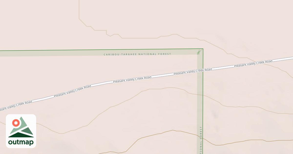 Map of PLEASANT VALLEY
