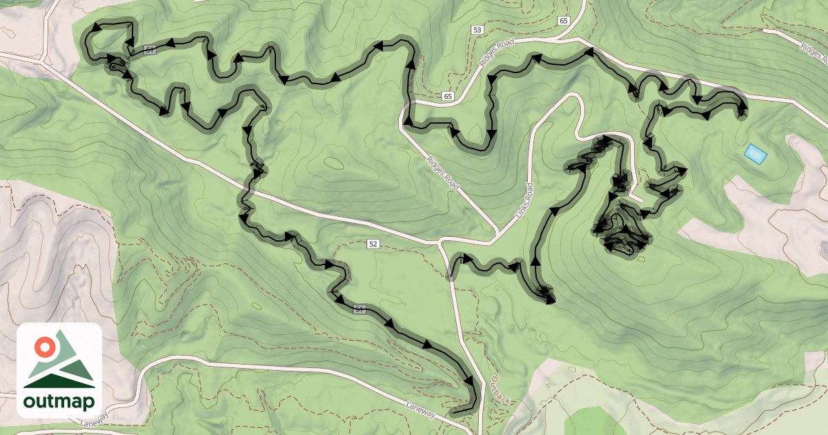 Map of Outback