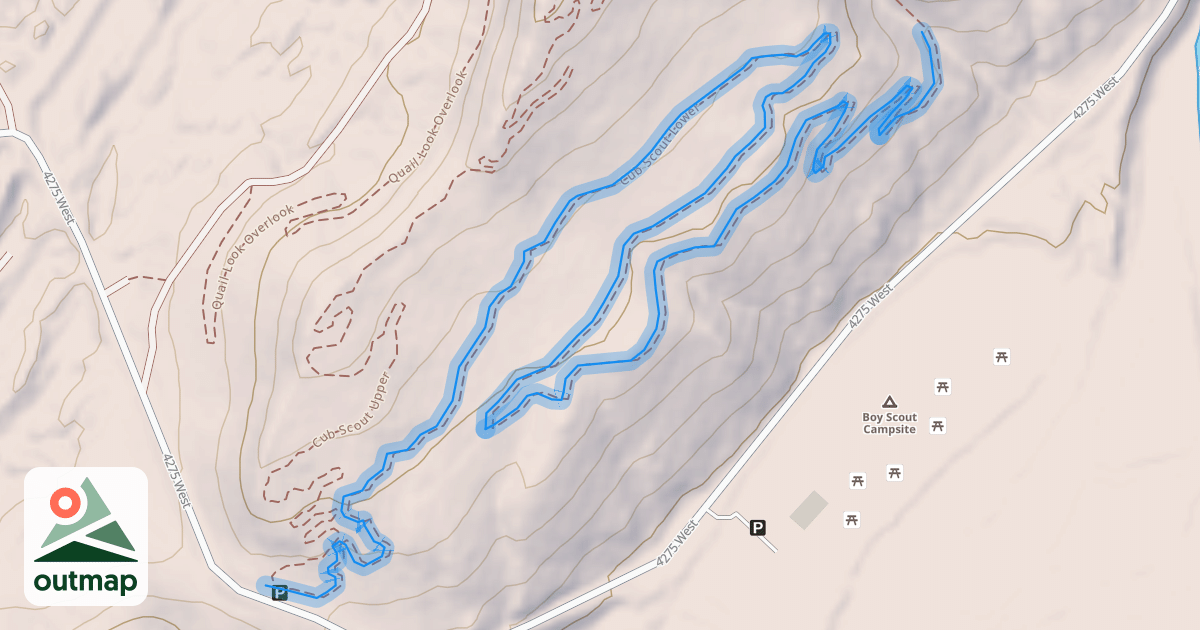 Map of Cub Scout Lower